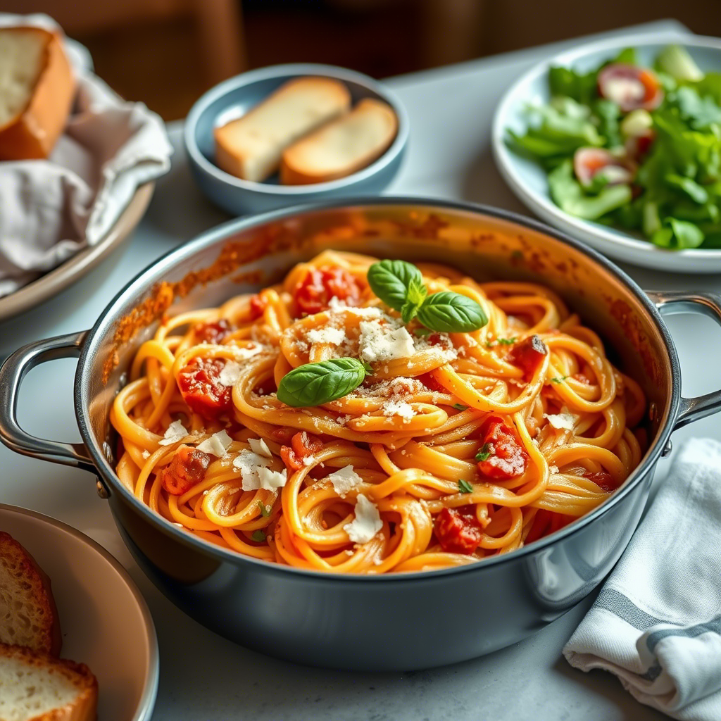 Quick & Creamy One Pot Pasta
